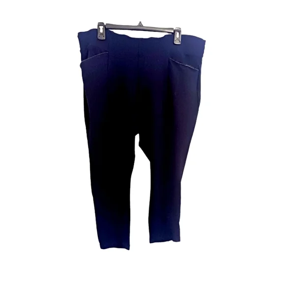 Soho Lady Black Capris Leggings Size 3X - Picture 1 of 2